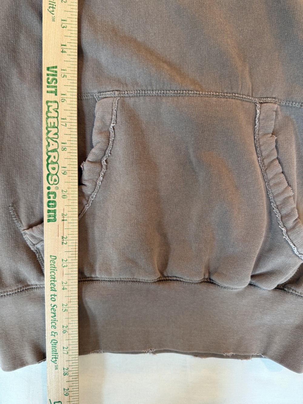 Y2K Aeropostale Quarter Zip Sweatshirt Embroidered Mocha Brown Small - Picture 7 of 8